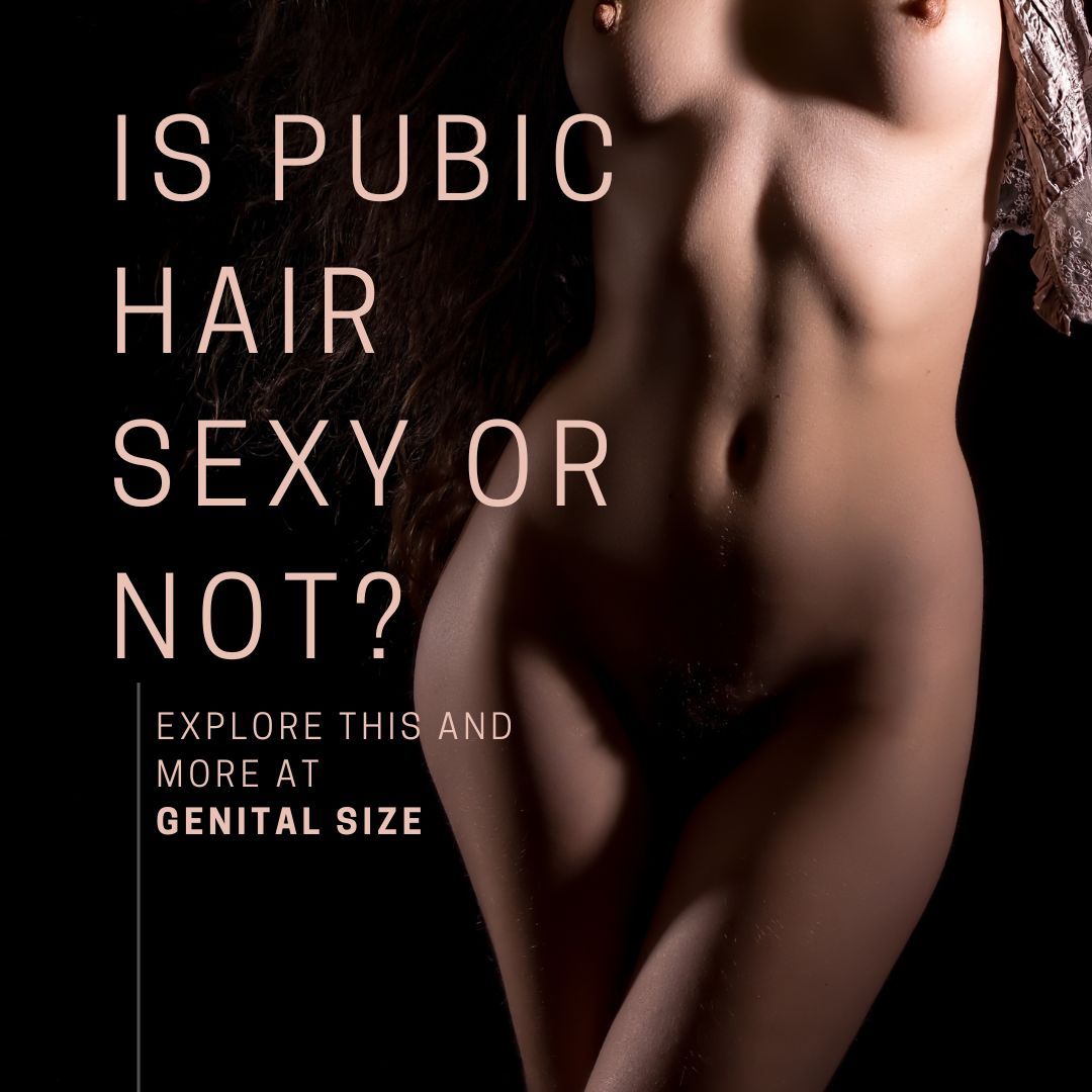An ad discussing whether pubic hair is sexy or not?